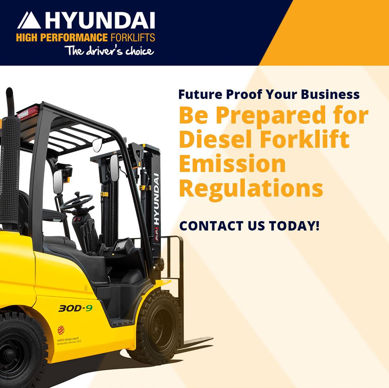 Hyundai Forklifts Mackay | Hyundai Forklifts Mackay | Tier 4 Engine