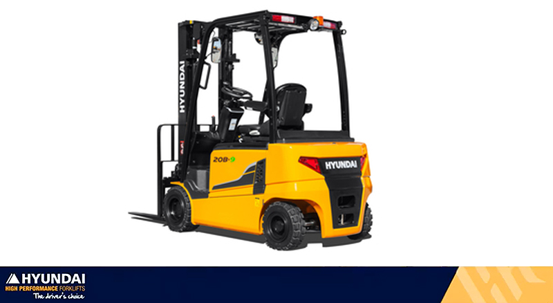 Hyundai Forklifts Mackay | Electric 4 Wheel 20B-9 Counter Balanced forklift