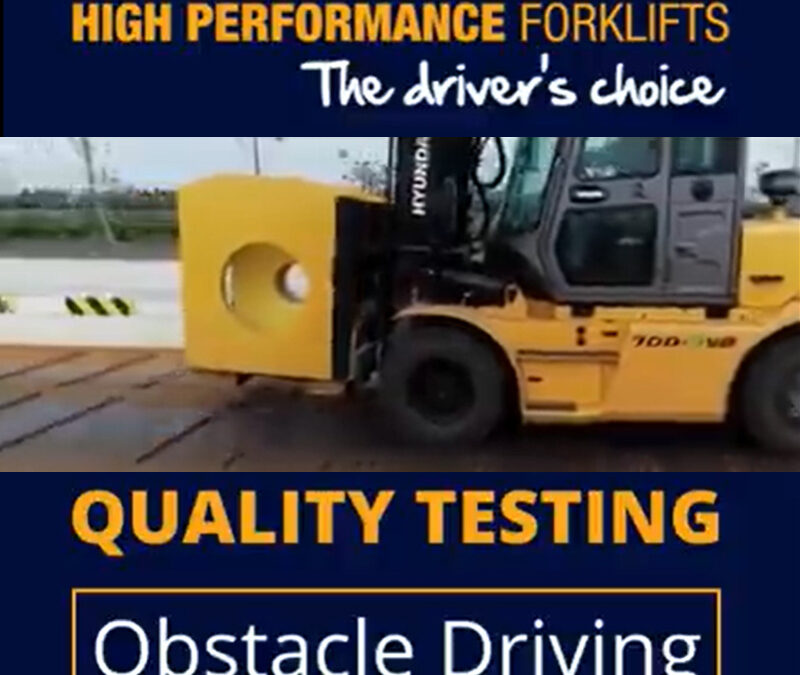 Quality Testing of all Hyundai Forklifts