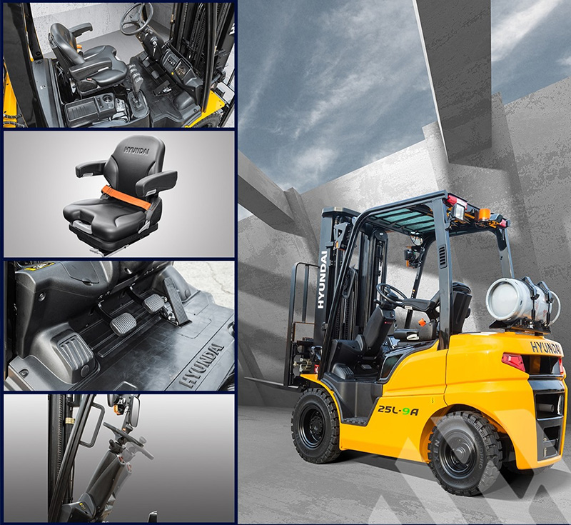 Hyundai LA 9 Series LPG Forklift | Hyundai Forklifts Mackay | Sirus Mining Solutions