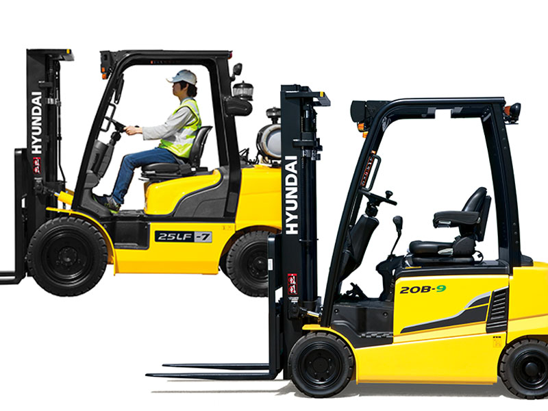 LPG -v- Electric Forklifts in the case of Material Handling. And the winner is…